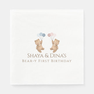 Beary first new napkins