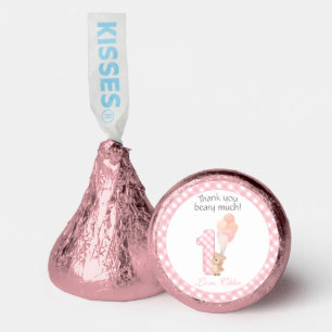 Beary First Teddy Bear Birthday Party chocolate  Hershey®'s Kisses®