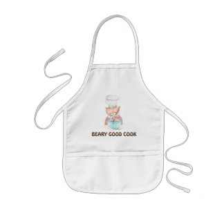 Beary Good Cook | Cute Kids Baking Kids' Apron