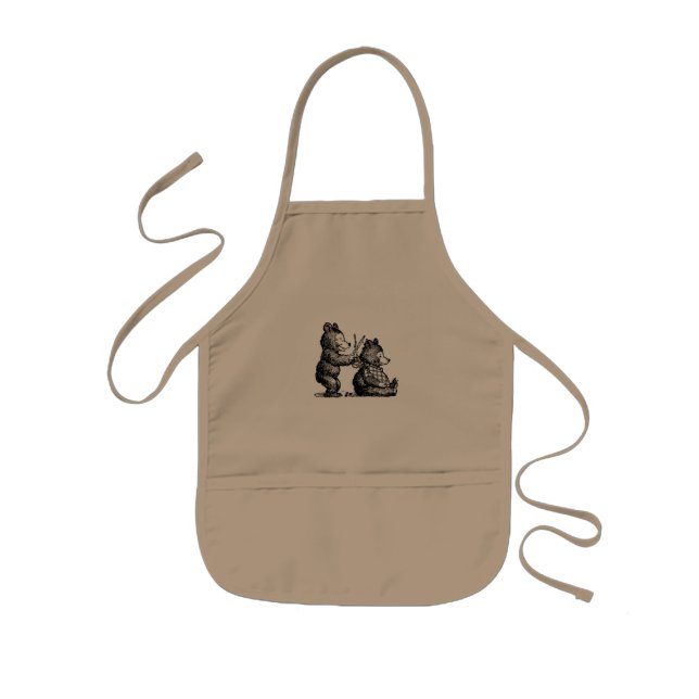 Beary Nice Hairdresser Kids' Apron (Front)