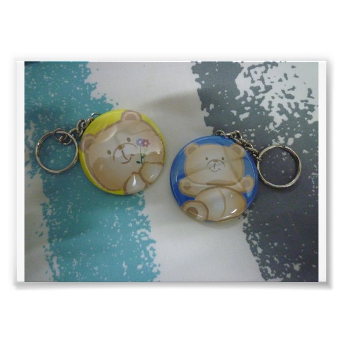 beary nice key chains photo art