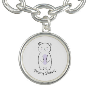 Beary Sleepy Bear Bracelet