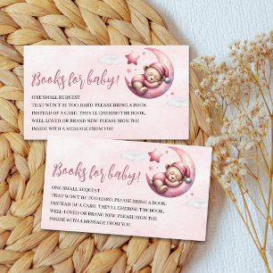 Beary Special Arrival – Teddy Bear Baby Shower Gir Enclosure Card