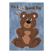 Beary Special Birthday (changed the age) (Front)