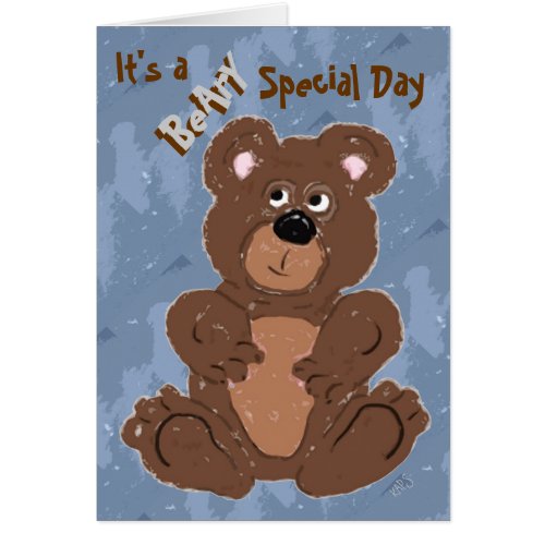 Beary Special Birthday changed the age