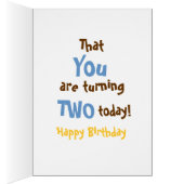 Beary Special Birthday (changed the age) (Inside (Right))