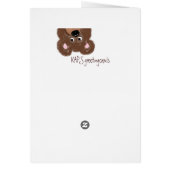 Beary Special Birthday (changed the age) Cards (Back)