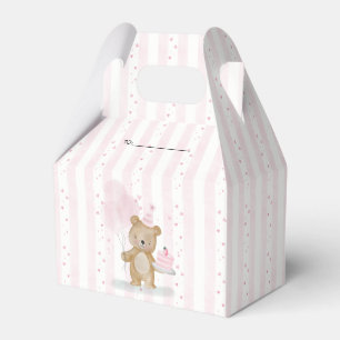 Beary Sweet Birthday Favor Boxes
