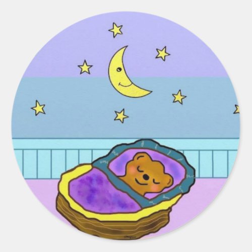 Beary Sweet Dreams Stickers