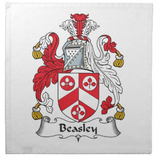 Beasley Family Crest Cloth Napkin