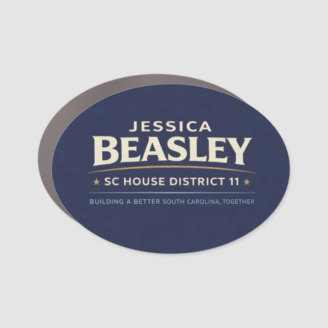 Beasley for SC House District 11 Car Magnet (Front)