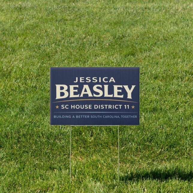 Beasley for SC House District 11 Sign (Insitu)