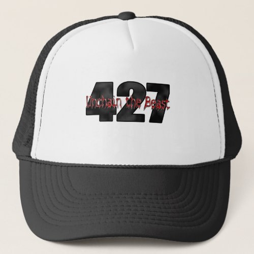beast 427 big block trucker hat