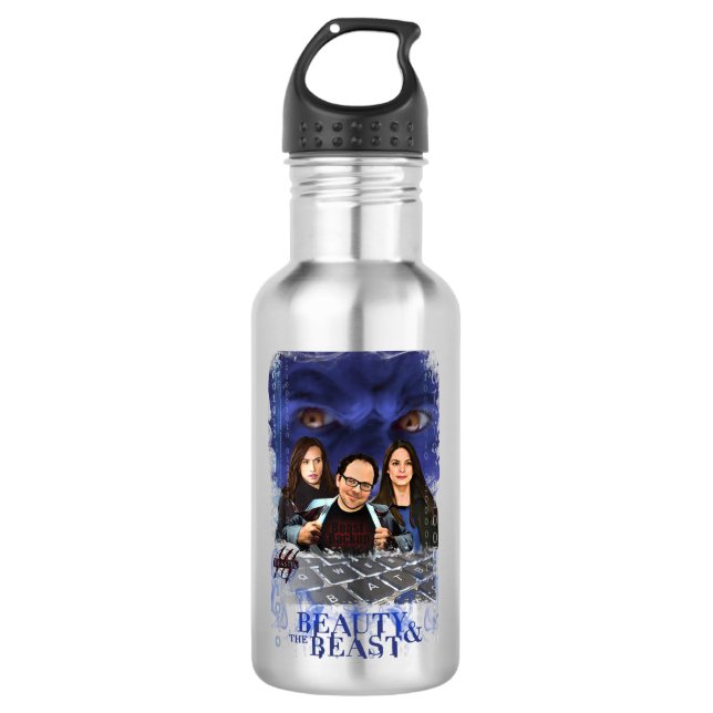 Beast BackUP Stainless Steel Water Bottle (Front)