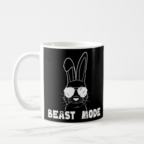 Beast Bunny Mode Rabbit Happy Easter Bunnies Egg H Coffee Mug