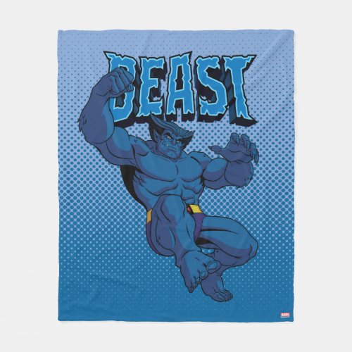 Beast Character Pose Fleece Blanket