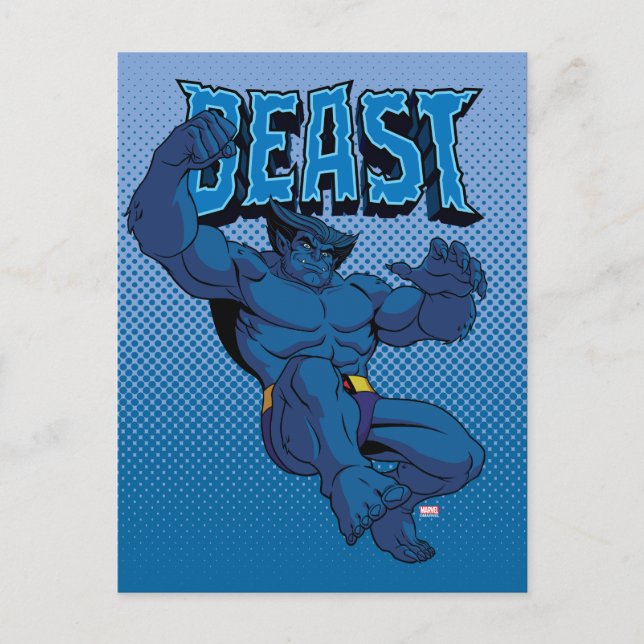 Beast Character Pose Postcard (Front)