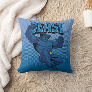 Beast Character Pose Throw Pillow