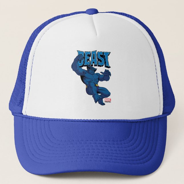 Beast Character Pose Trucker Hat (Front)