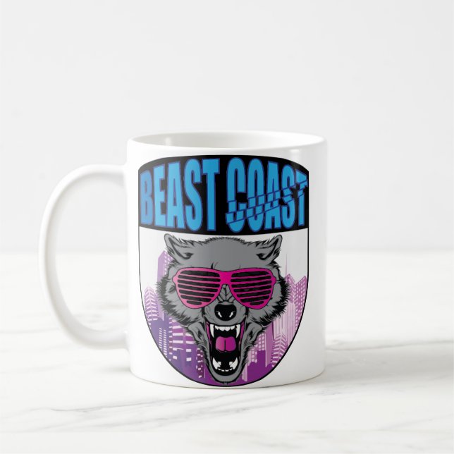 Beast Coast Shield Mug (Left)