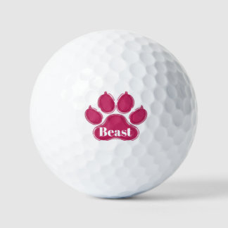"Beast" golf ball