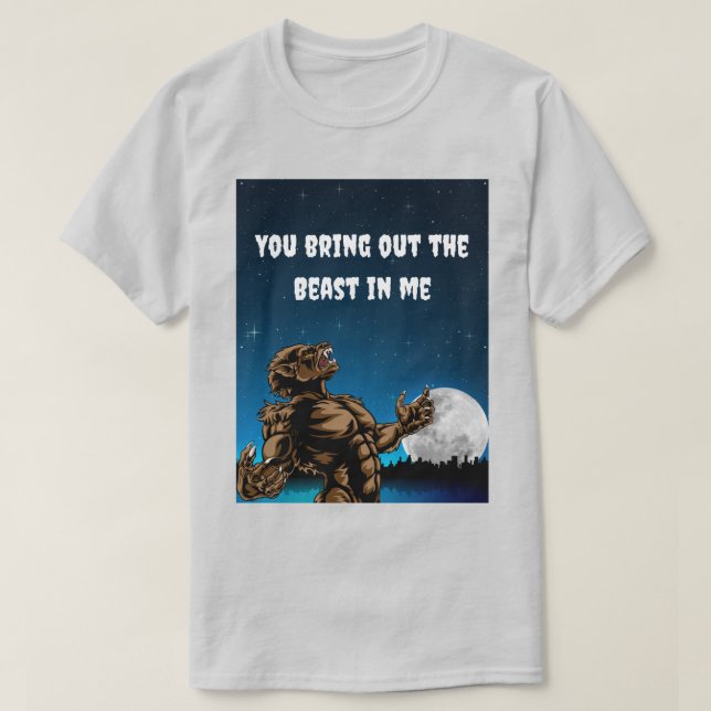 Beast in Me T-Shirt (Design Front)