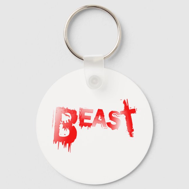 Beast Keychain (Front)