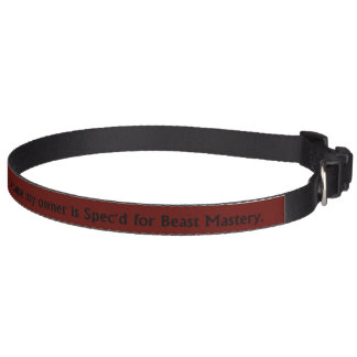 Beast Master Pet Collar