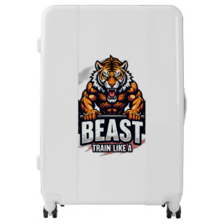 “Beast Mode On – Fitness Workout T-Shirt Design” Luggage
