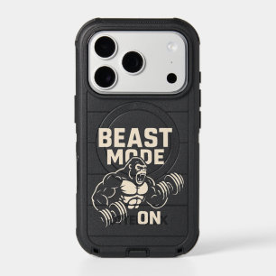 Beast Mode On Gorilla Gym Motivation iPhone 17 Pro Case