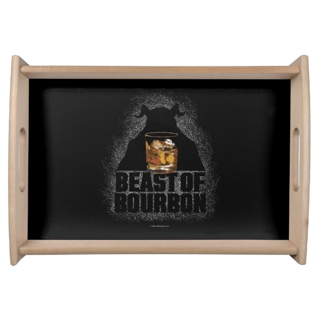 Beast Of Bourbon Serving Tray (Front)