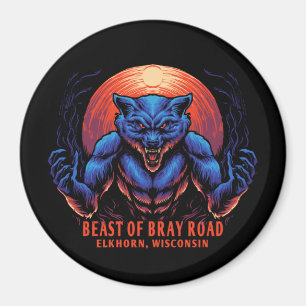 Beast of Bray Road Cryptid Creature Magnet