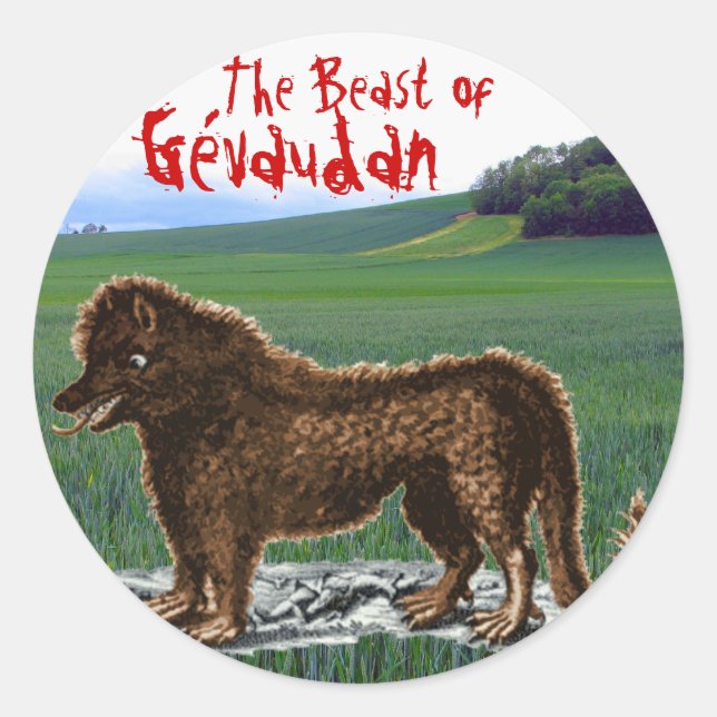 Beast of Gévaudan Sticker (Front)