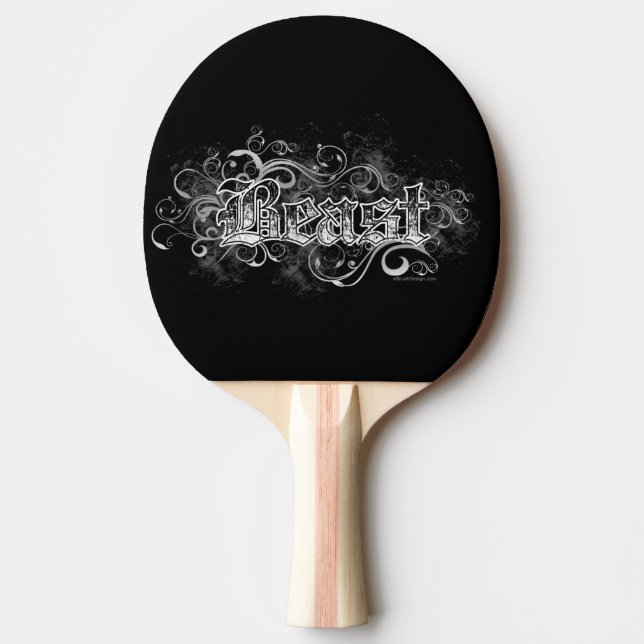 Beast Ping-Pong Paddle (Front)