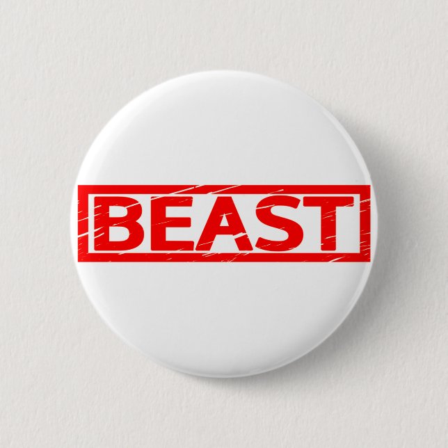 Beast Stamp Button (Front)