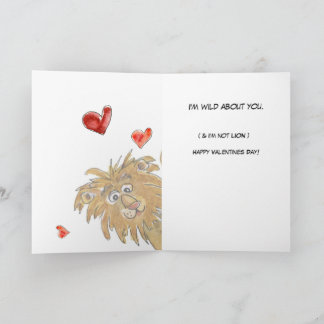 Beast Still My Heart Lion Hearts Card