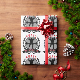 Beast University Bodybuilding Wrapping Paper