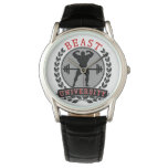 Beast University Bodybuilding Wrist Watch at Zazzle