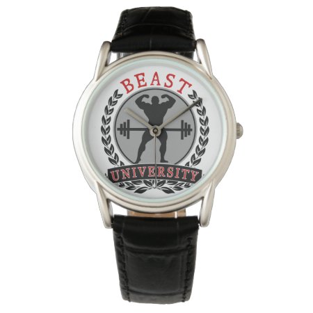 Beast University Bodybuilding Wrist Watch