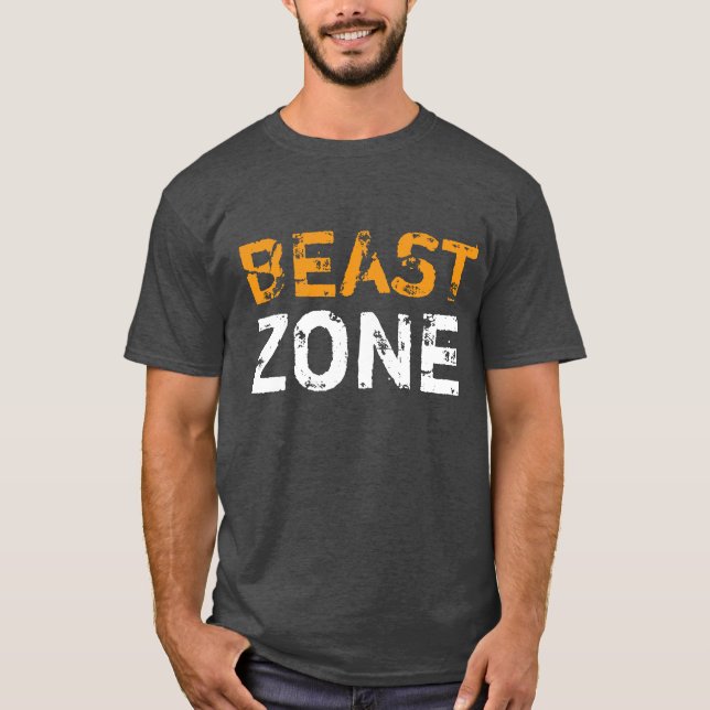 BEAST ZONE WORKOUT T-Shirt (Front)
