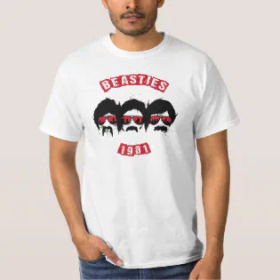 Beastie Boys Inspired Retro 80s 90s T-Shirt
