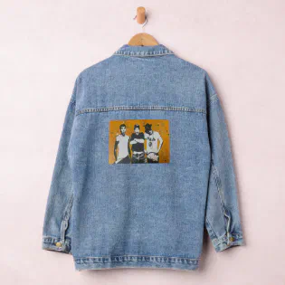 Beastie Boys Inspired Retro 80s 90s Women's Denim Jacket
