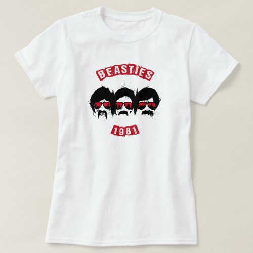 Beastie Boys Inspired Retro 80s 90s Womens T_Shirt