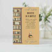 Beastie in a Bottle Bookmark (Standing Front)