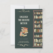 Beastie in a Bottle Bookmark (Back)
