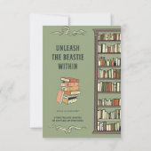 Beastie in a Bottle Bookmark (Back)