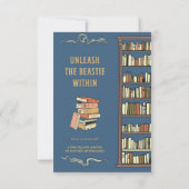 Beastie in a Bottle Bookmark (Back)