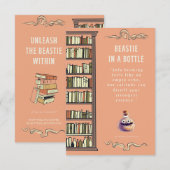 Beastie in a Bottle Bookmark (Front/Back)