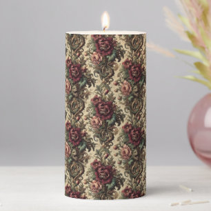Beastly Bouquet – Gothic Altar in Delirium Pillar Candle