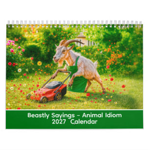 Beastly Sayings – Animal Idiom Calendar